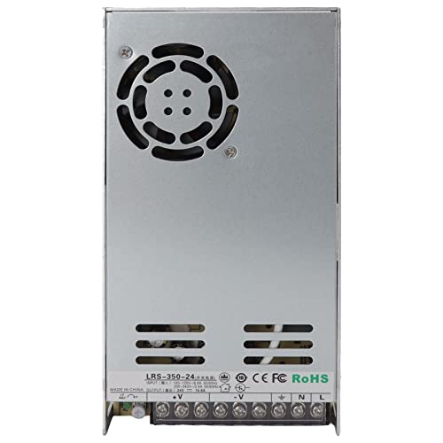 Aoveew Adaptador de corriente de conmutación de 24V Transformador universal regulado para iluminación LED Más (LRS-350W-24V 14.6A)
