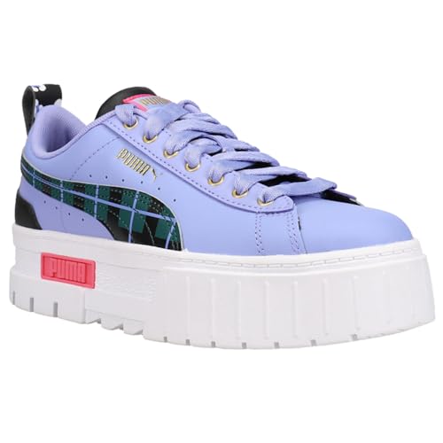 PUMA Kids Girls Mayze 90S Prep Logo Platform Sneakers Shoes Casual - Pink, White2