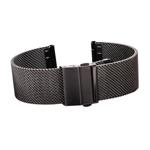 Correa de reloj de metal con cierre desplegable en medidas de 16 mm a 24 mm