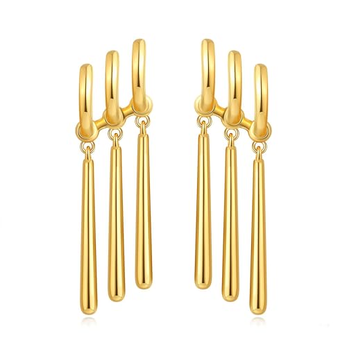 Gold Earrings For Women Men Costume Cosplay Figure Earrings For Anime Lovers Gift(style 1)
