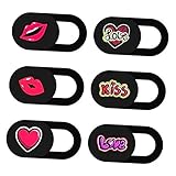 FONDOTIN 6個可愛いカーデザインのノートパソコン スマートフォン用カメラ