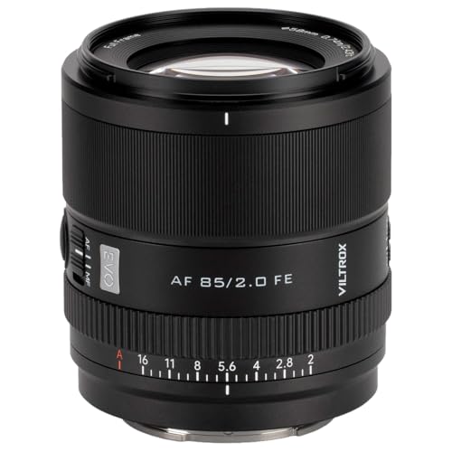Image of VILTROX AF 85mm F2.0 EVO FE Full Frame Lens for E Mount Cameras,Auto Focus Large Aperture Lens for a7RV ZVE1 a7CR a7CII A7SIII A7II A7RII a7Ⅳ a7RⅣ a9 A1 FX3 a6300 a6400 a6500 a6600 ZV-E10 FX30