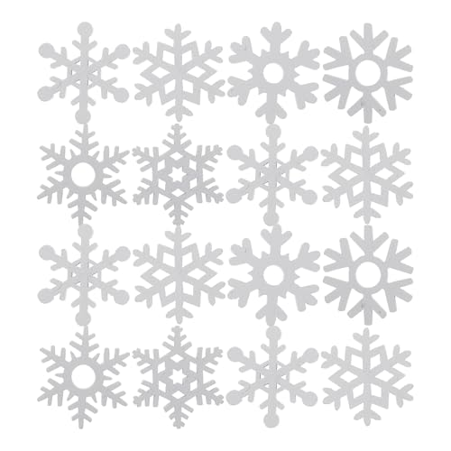 200 Stück Weihnachts-Streudeko Aus Holz – Verschiedene Formen (Baum, Schneeflocke, Elch…) – Zum Basteln, Dekorieren & Bemalen