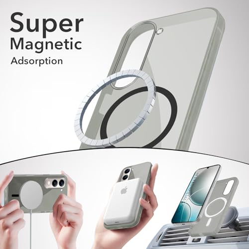 Image of Jkobi Lifetime Anti-Yellow MagSafe Compatible Clear Back Cover Case for Vivo Y19 | Vivo Y19e | Vivo T4 Lite (Sleek Hard Crystal | Shockproof and Camera Protection)