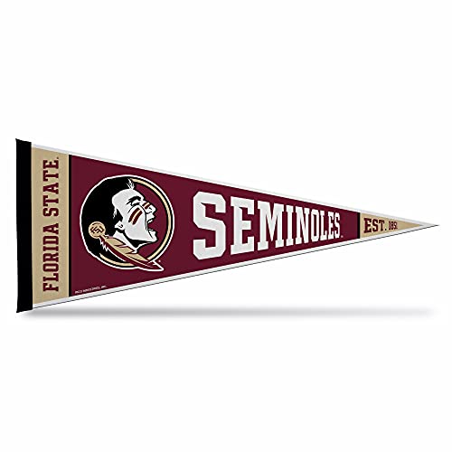 Image of Rico Industries NCAA Exclusive 12 inch x 30 inch Felt Wall Decor Pennant - Great for Home /Bed Room /Man Cave Decor