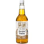 Skinny Food Co Hazelnut Praline Syrup Zero Calorie 1L - Sugar Free Hazelnut Coffee Syrups For Tea, Hot Chocolate, Fruit, Baking, Protein Drinks - Vegan-Friendly, Gluten-Free & Fat-Free
