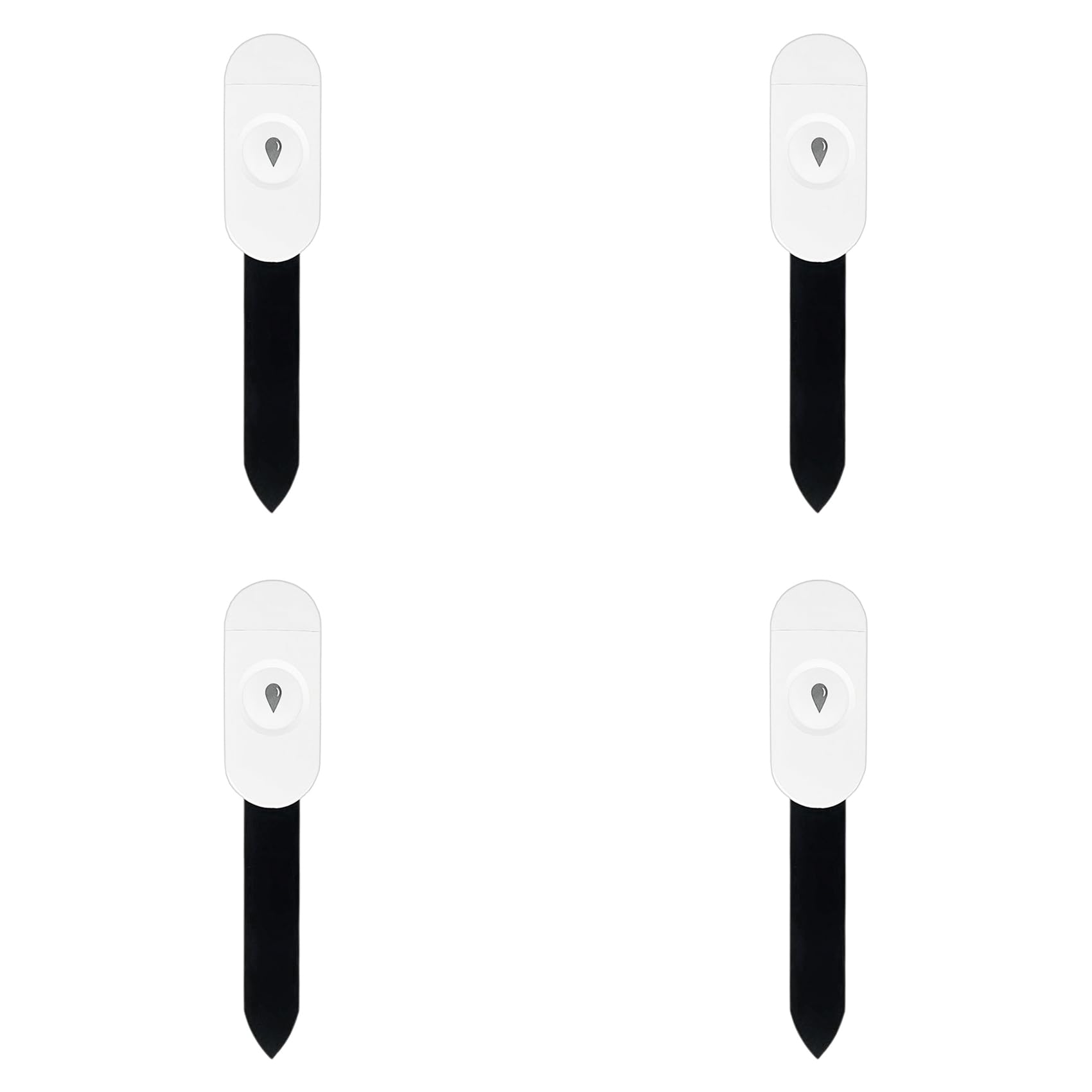 Aundhegrtt 4X Zigbee Soil Moisture Sensor Garden Temperature Humidity Tester Automation Irrigation Detector for Home Assistant Z2M