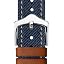 Denim Blue (Silver Buckle)