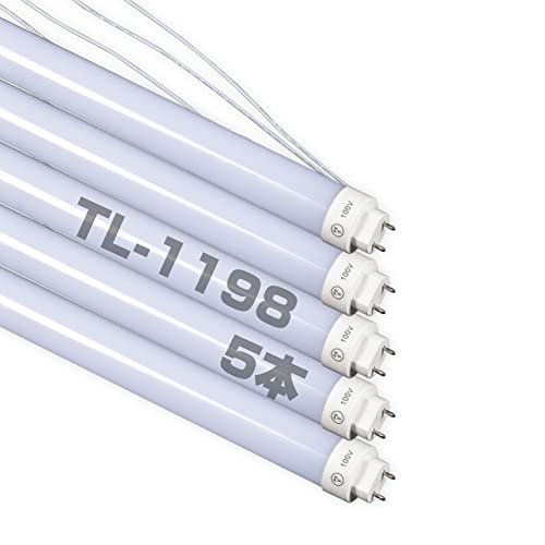 [TCLO_] 5{Zbg Ŕp 100VLEDui23W^Cvj300x  23^led O[Hsv 2234lm 1198mm F6500K d23W IP66 tl-1198-5set (1198mm, 5