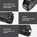 Varstrom 48V 16Ah Ebike Battery, Downtube Lithium 48V Ebike Battery with 3A Charger & USB Port, Compatible with Bafang AW 1500W 1000W 750W 250W Electric Bike Conversion Kits - Image 4