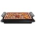 Elektryczny Grill Stołowy, 1000w Bezdymny Grill Elektryczny z Powłoką Nieprzywierającą Grill Grillowy z Regulacją Temperatury/Tacka Ociekowa do Domowego Grilla Elektrycznego(UE 220V)