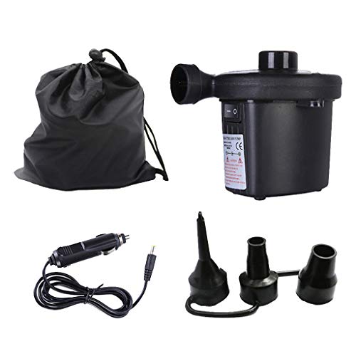 YIJU Carro Portátil Bomba de Ar Elétrico Compressor Colchão Inflator Pneu Deflator