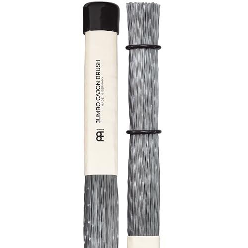 Meinl Jumbo Nylon Cajon Brush balai percussion nylon pour instrument de musique cajon
