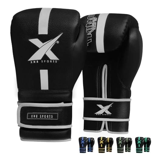 Xn8 Boxhandschuhe für Sparring Training MMA Kampf Schlagtasche Muay Thai Handschuhe Lamina Hide Leder Kickboxhandschuhe für Männer Frauen Kampfsporttraining 10oz 12oz 14oz 16oz
