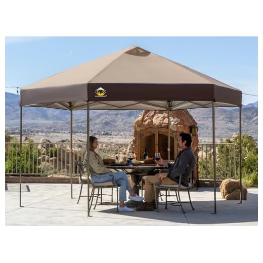 Best patio umbrella replacement canopy 14x14 Pop Up Gazebo with Center Lock