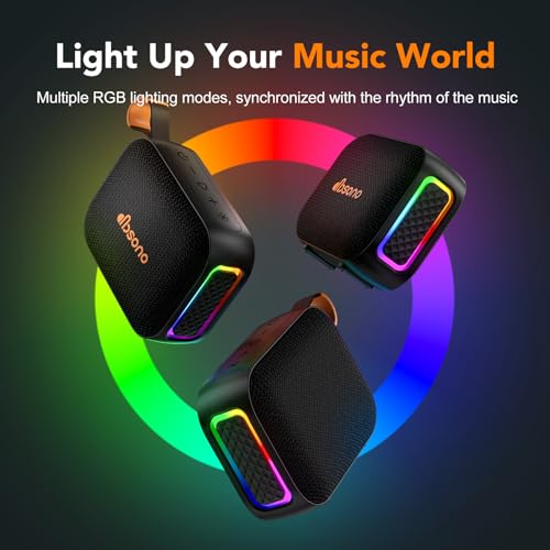 dbsono DB N7A Portable Bluetooth Speaker — IPX5 Waterproof, 24H Battery — view 7