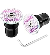 MUQZI Bicycle Handlebar Bar End Plugs Caps Bike Handlebar Plugs Perfect for Most Bicycles Road Bi...