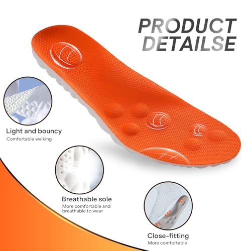 Plantillas 4D Memory Foam para hombre y mujer miniatura 2