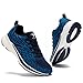 YISIQ Scarpe da Ginnastica Corsa Uomo Donna Scarpe da Running Fitness Sportive Casual Jogging Trekking Tennis Basket Sneakers Blu EU 39