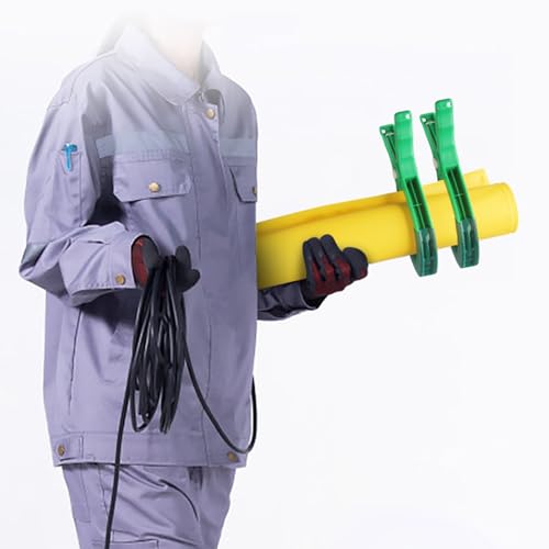 Manta aislante – 400 1000 V resistencia al voltaje alfombra de seguridad eléctrica para subestaciones y transformadores, incluye 2 abrazaderas,