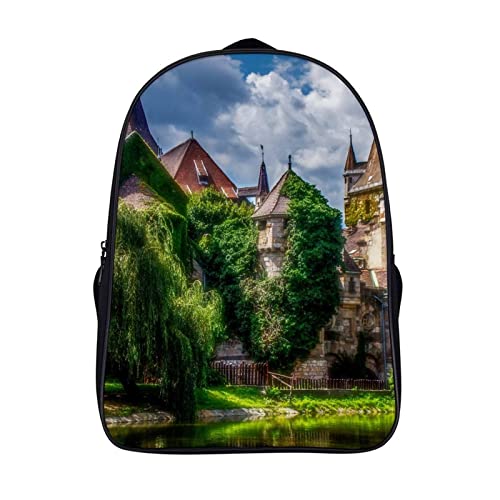 Cartables pour filles et garçons résistants à l'usure, sac d'école Castle léger 40cm