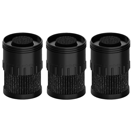 Smoke Hunter 2.0 Universal Replacement Cartridge, Compatible with Smoke Hunter 2.0, 3.0, and 4.0 Series, 3-Pack (Carbon Black)