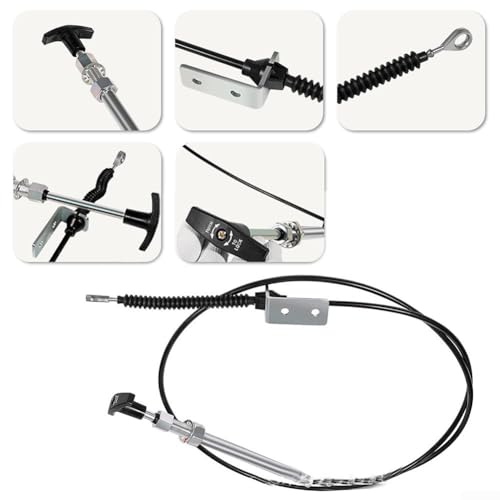 Cable del acelerador AM134404 y control de deflector de conducto de 1.5M 7