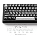 MONSGEEK M1 V5 Aluminum Mechanical Keyboard 75% Quick Release Gaming Keyboard Black & Silver with Knob 8000 mAh RGB Hot-swappable Pre-lubed Cilantro Switch