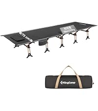Amazon.co.jp: KingCamp コット キャンプ 折りたたみベッド 超軽量