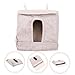 SUPVOX Feeder Bag Hanging Bunny Feeder for Guinea Pigs Chinchillas Small Pets Washable Material for Gardens Balconies Space-Saving Design