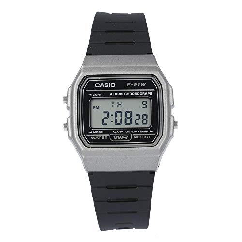 CASIO QUARTZ/JVI F91WM-1B rv Y fB[X fW^ `vJV `[vJVI [sAi]