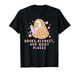 Reading Book and goose Lover Tee