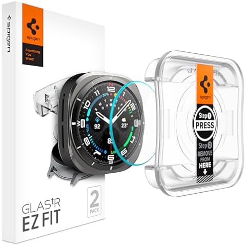 Spigen Glas.tR EZ Fit Protector for Galaxy Watch Ultra Cover