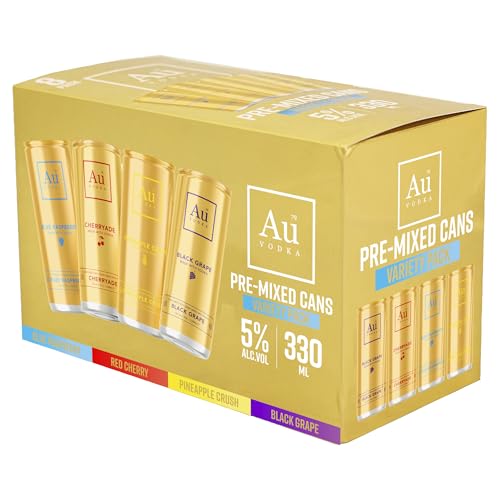 Au Vodka Pre-Mixed Can Multi-Pack