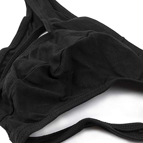 Men's Sexy O-Back Bikini Briefs Open Pants Male Butt Lift Panties Underwear Shorts3