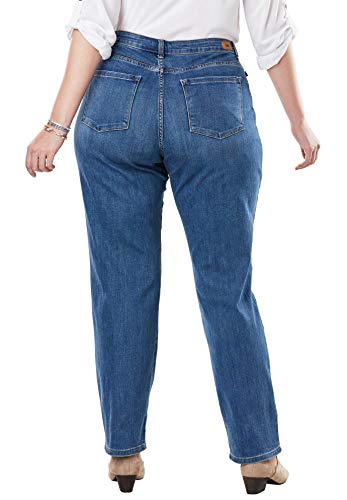 Image of Lee Women's Petite Classic-Fit Monroe Straight-Leg Jean