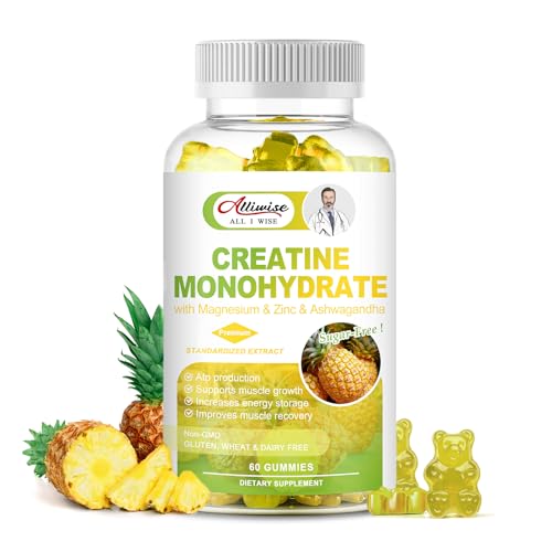 Alliwise-Creatine-Monohydrate-Supplement-Gummies-2000mg-for-Men-Women-Sugar-Free-Creatine-Monohydrate-with-Magnesium-Zinc-Ashwagandha-Supports-Muscle-Builder-Strength-Energy-Support