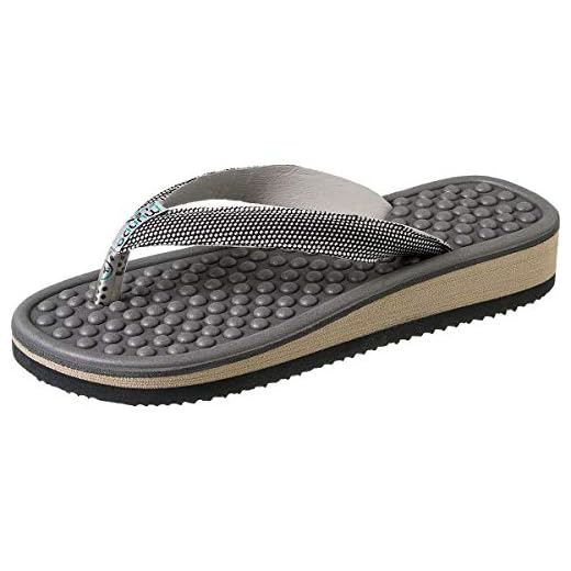 Chinelo Dedo Anabela Mundoflex Grafite Ref. 804 Tamanho:39/40