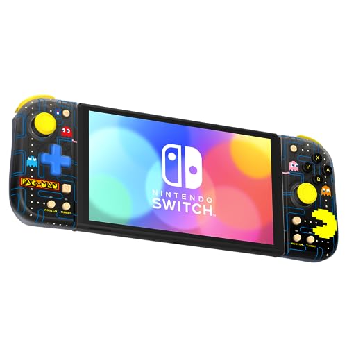 HORI Split Pad Compact PAC MAN pour Nintendo Switch manette ergonomique pour mode portable Licence officielle Nintendo et Bandai Namco - vue 2