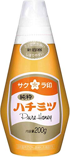サクラ印 純粋ハチミツ ポリ 200gのサムネイル