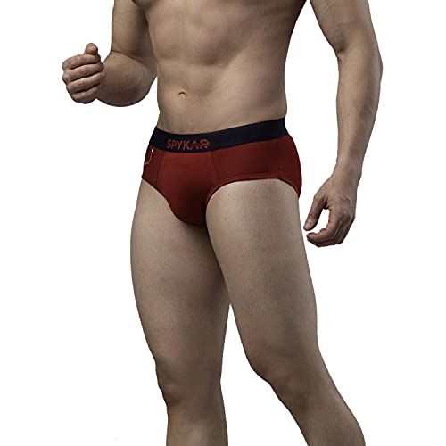 Image of Underjeans Men Cotton Blend Brief - Pack of 2