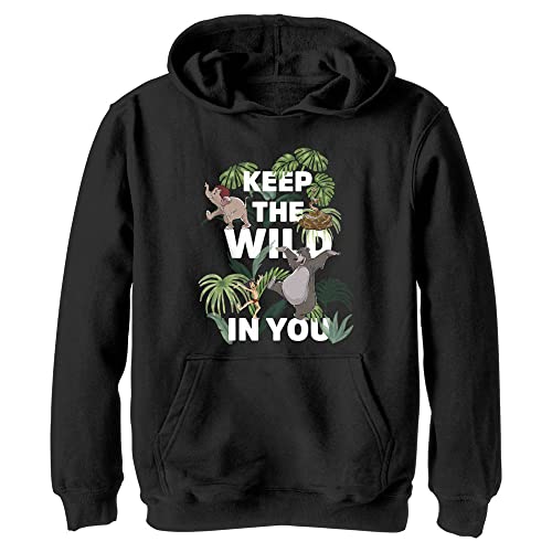 Sweat à capuche Disney Keep The Wild pour enfants pull doux anti-irritation