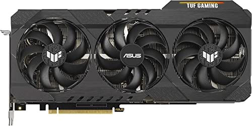 Image of ASUS TUF Gaming NVIDIA GeForce RTX 3080 Graphics Card (PCIe 4.0, 10GB GDDR6X, HDMI 2.1, DisplayPort 1.4a, Dual Ball Fan Bearings, Military-Grade Certification, GPU Tweak II) (Renewed)