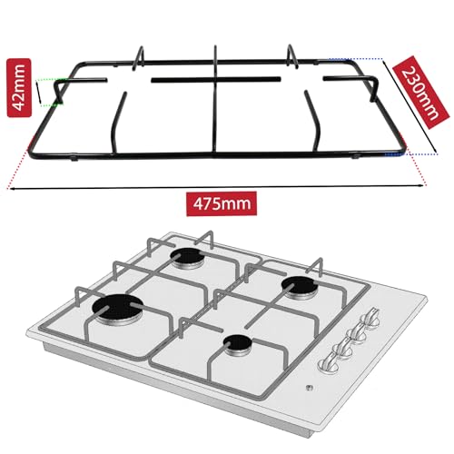 Imagen de SPARES2GO Soporte de parrilla de gas universal para quemador de sartén detalle