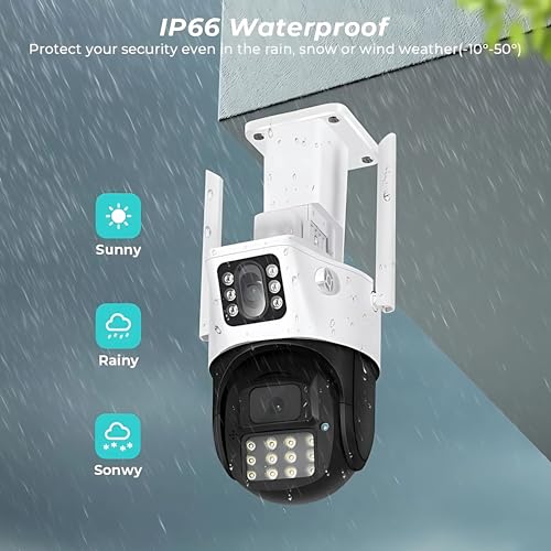6Mp FHD+ 4G SIM Based cctv camera 360 PTZ Outdoor Indoor dual lens dual view Security Camera, Water Proof, 2 Way Talk, Cloud Storage, Ai Motion Detect,SD Card , cctv for home, Color Night Vision 8 41zaId6P 2L