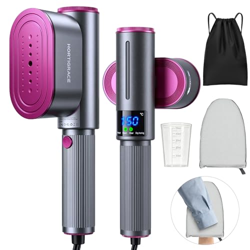 Hortigrace 2-in-1 Steam Iron & Garment Steamer (2 Colors)