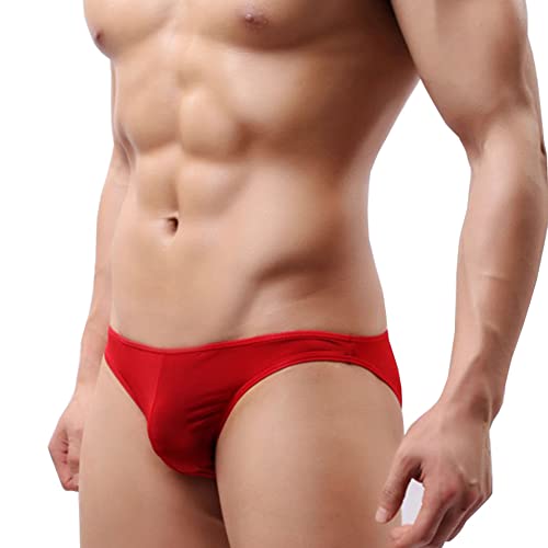 Men's Low Rise Thin Silky Comfy Underpants Smooth Underwear Briefs2