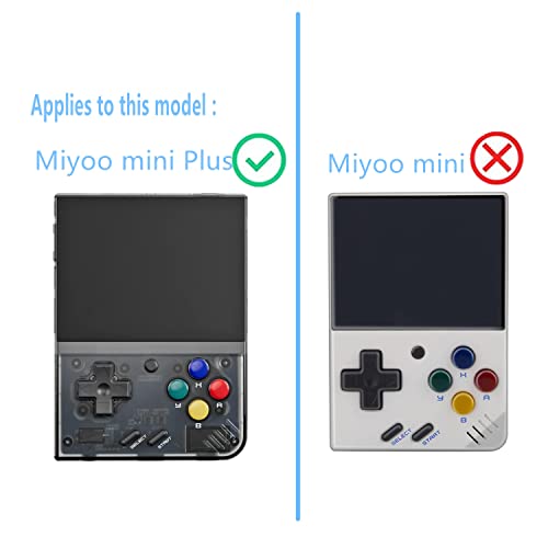 Aemus Compatible For Miyoo Mini Plus Screen Protector，3.5 Inch Handheld Video Game Console Pet Hd Anti-Bubble Film (3 Pack) #TOP2