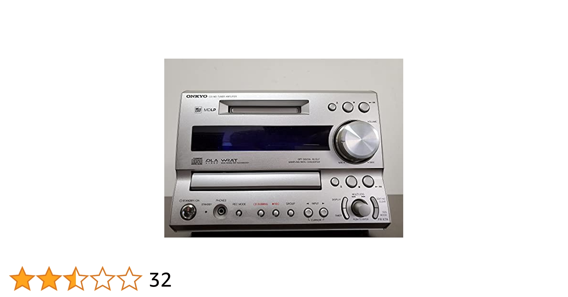 ラジオ・コンポ ONKYO FR-X7A FR-7GX FR-X9A Onkyo FR-X9A [MiniDisc Wiki]