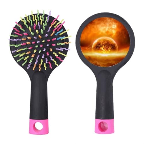 Brosse à cheveux démêlante anti-casse pour cuir chevelu sensible